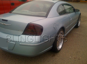 2001 2002 2003 2004 2005 2006 Chrysler Sebring Tinted Smoked Taillamps Taillights Film Overlays 2001 2002 2003 2004 2005 2006 Chrysler Sebring Tinted Smoked Taillamps Taillights Film Overlays