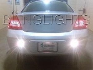2001 2002 2003 Chrysler Sebring Sedan Rear Bumper Fog Lamps Backup Lights Reverse Foglamps Kit