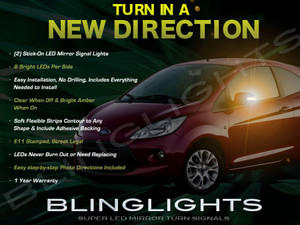 Ford Ka LED Side View Mirror LED Turn Signalers Lights