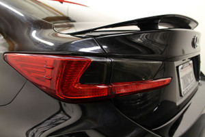 Lexus RC Tinted Tail Lights Overlays Smoked Lamps Protection Cover Film Lexus RC Tinted Tail Lights Overlays Smoked Lamps Protection Cover Film