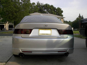 2004-2008 Acura TSX Tinted Smoked Taillamps Taillights Overlays Film Protection 2004-2008 Acura TSX Tinted Smoked Taillamps Taillights Overlays Film Protection