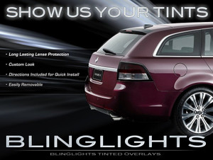 Holden Commodore Sportwagon Tinted Tail Lamps Overlays Smoked Light Film Protection Kit Holden Commodore Sportwagon Tinted Tail Lamps Overlays Smoked Light Film Protection Kit
