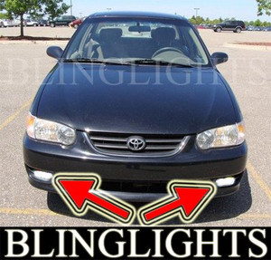 1998 1999 2000 2001 2002 Toyota Corolla ve ce le Xenon Fog Lamps Driving Lights Foglamps Foglights 1998 1999 2000 2001 2002 Toyota Corolla ve ce le Xenon Fog Lamps Driving Lights Foglamps Foglights