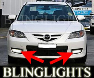 2008 2009 Mazda3 SP23 BK 2 Fog Lamp Driving Lights Kit Xenon Driving Lights 2008 2009 Mazda3 SP23 BK 2 Fog Lamp Driving Lights Kit Xenon Driving Lights