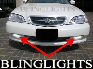 Fog Lights Lamps for 2002 2003 Acura TL Fog Lights Lamps for 2002 2003 Acura TL