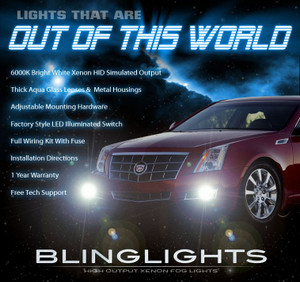 2008-2013 Cadillac CTS Aftermarket Fog Lamps Driving Lights 2008-2013 Cadillac CTS Aftermarket Fog Lamps Driving Lights