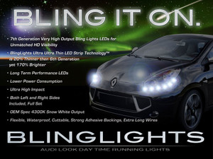 Renault Wind LED DRL Light Strips Day Time Running Lamps Headlamps Headlights Head Lights Strip Set Renault Wind LED DRL Light Strips Day Time Running Lamps Headlamps Headlights Head Lights Strip Set