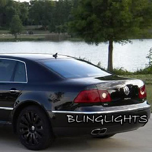 Volkswagen VW Phaeton Tinted Smoked Protection Overlays for Taillamps Taillights Tail Lamps Lights Volkswagen VW Phaeton Tinted Smoked Protection Overlays for Taillamps Taillights Tail Lamps Lights