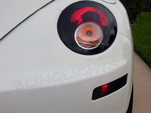 2006 2007 2008 2009 2010 Volkswagen VW Beetle Tinted Smoked Taillamps Taillights Overlays 2006 2007 2008 2009 2010 Volkswagen VW Beetle Tinted Smoked Taillamps Taillights Overlays