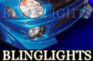 Fog Lamps Lights Only for 2001 2002 2003 Subaru Impreza Versus Motorsport Body Kit Fog Lamps Lights Only for 2001 2002 2003 Subaru Impreza Versus Motorsport Body Kit