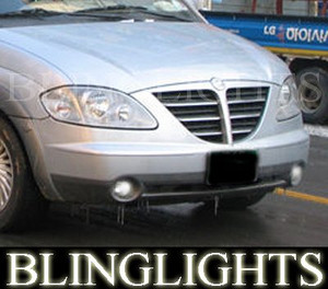 2004-2008 SSANGYONG STAVIC FOG LIGHTS LAMPS sv270 xdi 2005 2006 2007 2004-2008 SSANGYONG STAVIC FOG LIGHTS LAMPS sv270 xdi 2005 2006 2007