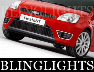 Blue Halo Fog Lights Lamps for 2003-2014 Ford Fiesta Studio Zetec MK5 Blue Halo Fog Lights Lamps for 2003-2014 Ford Fiesta Studio Zetec MK5