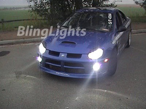 2003 2004 2005 Dodge Neon SRT-4 SRT4 Xenon Fog Lights Driving Lamps Kit 2003 2004 2005 Dodge Neon SRT-4 SRT4 Xenon Fog Lights Driving Lamps Kit