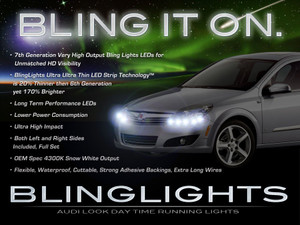 Saturn Astra LED DRL Head Lamp Light Strips Kit Day Time Running Saturn Astra LED DRL Head Lamp Light Strips Kit Day Time Running