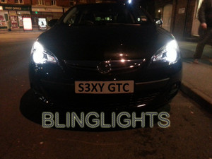 Astra GTC Bright White Head Lamps Light Bulbs Upgrade 4750K Astra GTC Bright White Head Lamps Light Bulbs Upgrade 4750K