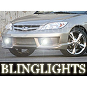 2004 2005 Honda Civic Erebuni Body Kit Bumper Foglamps Fog Lamps Driving Lights