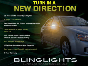 Kia Cee'd Ceed LED Side Mirrors Turnsignals Lights Mirror Turn Signals Lamps Signalers Accents Kia Cee'd Ceed LED Side Mirrors Turnsignals Lights Mirror Turn Signals Lamps Signalers Accents