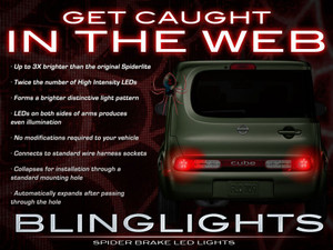Custom Upgrade LED Spider Light Tail Lamp Bulbs for Nissan Cube