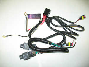 9004 9007 Low Beam HID Conversion Kit Universal Single Beam Relay Wiring Harness