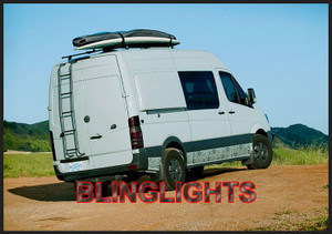 Mercedes-Benz Sprinter Tinted Smoked Taillamp Taillights Overlays Film Protection Mercedes-Benz Sprinter Tinted Smoked Taillamp Taillights Overlays Film Protection