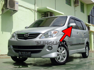 Toyota Avanza LED Side Mirrors Turnsignals Lights Mirror Turn Signals Lamps Signalers Accents Toyota Avanza LED Side Mirrors Turnsignals Lights Mirror Turn Signals Lamps Signalers Accents
