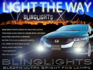 2000-2012 Honda JDM Odyssey Fog Light Driving Lamp Kit 2000-2012 Honda JDM Odyssey Fog Light Driving Lamp Kit