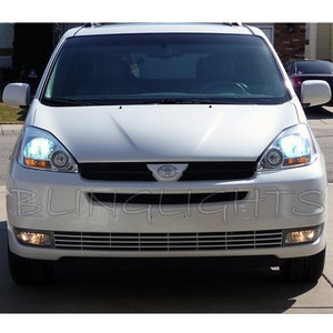 2004 2005 Toyota Sienna White Head Lamp Light Bulbs Replacement Bright Upgrade Pair Set 2004 2005 Toyota Sienna White Head Lamp Light Bulbs Replacement Bright Upgrade Pair Set