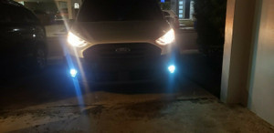 Angel Eye Halo Fog Lights for 2019 2020 2021 2022 Ford Transit Connect Angel Eye Halo Fog Lights for 2019 2020 2021 2022 Ford Transit Connect