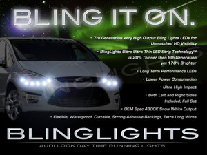 Ford S-Max LED DRL Strips for Headlamps Headlights Head Lamps Day Time Running Strip Lights DRLs Ford S-Max LED DRL Strips for Headlamps Headlights Head Lamps Day Time Running Strip Lights DRLs