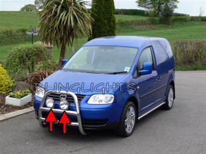 Volkswagen VW Caddy Auxiliary Lamp Brush Bar Driving Lights Off Road Aux Offroad Lamps Kit Volkswagen VW Caddy Auxiliary Lamp Brush Bar Driving Lights Off Road Aux Offroad Lamps Kit