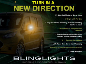 Ford Transit LED Side Mirror Turnsignal Light Signaler Kit Ford Transit LED Side Mirror Turnsignal Light Signaler Kit