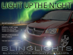 2011-2019 Dodge Grand Caravan Xenon Fog Lamps Lights Kit 2011-2019 Dodge Grand Caravan Xenon Fog Lamps Lights Kit