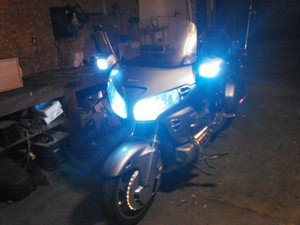 Honda Goldwing GL1800 Xenon HID Headlight Conversion Kit Honda Goldwing GL1800 Xenon HID Headlight Conversion Kit