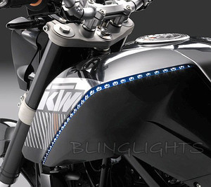 KTM 125 Duke Fuel Tank LED Illumination Set Accent Lights Side Lamps Custom Lighting Strips