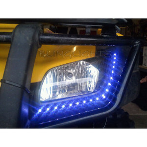 Honda FourTrax Rancher LED DRL Light Strips Headlamps Headlights Head Lamps Day Time Running Lights Honda FourTrax Rancher LED DRL Light Strips Headlamps Headlights Head Lamps Day Time Running Lights