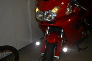 Ducati ST2 ST3 ST4 LED Auxiliary Chrome Flood Light Lamps Kit Ducati ST2 ST3 ST4 LED Auxiliary Chrome Flood Light Lamps Kit