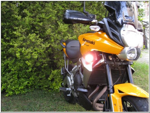 Kawasaki Versys Auxiliary Driving Lamps Lights Kit 250 300 650 1000