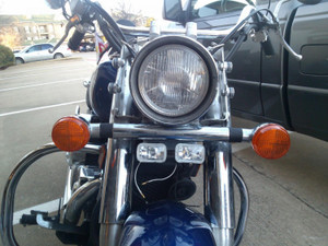 Hella Fog Lamps Driving Lights Kit for Honda Shadow Hella Fog Lamps Driving Lights Kit for Honda Shadow