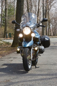 BMW R1100R R1150R R1200R Halo Driving Light Fog Lamp Kit BMW R1100R R1150R R1200R Halo Driving Light Fog Lamp Kit