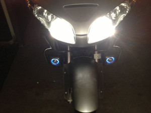 LED Halo Angel Eye Fog Light Kit for 2001-2010 Honda Goldwing GL1800 LED Halo Angel Eye Fog Light Kit for 2001-2010 Honda Goldwing GL1800