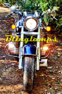 Honda Valkyrie GL 1500 GL1500 GL1500C F6 Driving Lamps White Lights