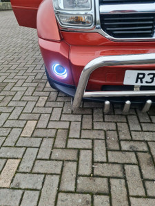 Projector LED Angel Eye Halo Fog Lights for 2007-2012 Dodge Nitro Projector LED Angel Eye Halo Fog Lights for 2007-2012 Dodge Nitro
