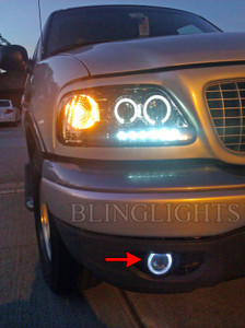Angel Eye Halo Fog Lights Lamps Kit for 1997-2002 Ford Expedition UN93 Angel Eye Halo Fog Lights Lamps Kit for 1997-2002 Ford Expedition UN93