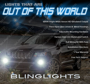 2014 2015 2016 Jeep Compass Xenon Driving Lights Fog Lamps Kit 2014 2015 2016 Jeep Compass Xenon Driving Lights Fog Lamps Kit