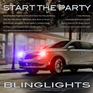 Lincoln MKT Head Lamp Xenon Strobe Light Kit with Remote