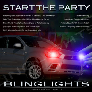 Mitsubishi ASX Strobe Light Kit for Headlamps Headlights Head Lamps Lights Strobes Police Mitsubishi ASX Strobe Light Kit for Headlamps Headlights Head Lamps Lights Strobes Police