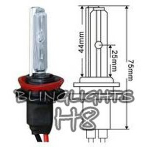 H8 Size Xenon HID Conversion Kit Light Bulbs Replacement Bulb Set Pair of 2 H8 Size Xenon HID Conversion Kit Light Bulbs Replacement Bulb Set Pair of 2