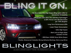 Dodge Journey LED DRL Head Light Strips Day Time Running Lamp Kit Dodge Journey LED DRL Head Light Strips Day Time Running Lamp Kit