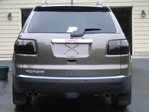 GMC Acadia Tinted Tail Lights Smoked Film Lamp Overlay Covers GMC Acadia Tinted Tail Lights Smoked Film Lamp Overlay Covers