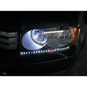 Honda Crossroad LED DRL Light Strips Headlamps Headlights Head Lamps Day Time Running Lights DRLs Honda Crossroad LED DRL Light Strips Headlamps Headlights Head Lamps Day Time Running Lights DRLs